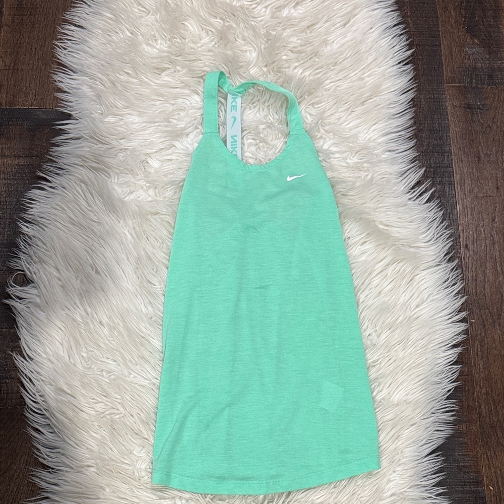 Nike Mint Green Racerback Athletic Tank